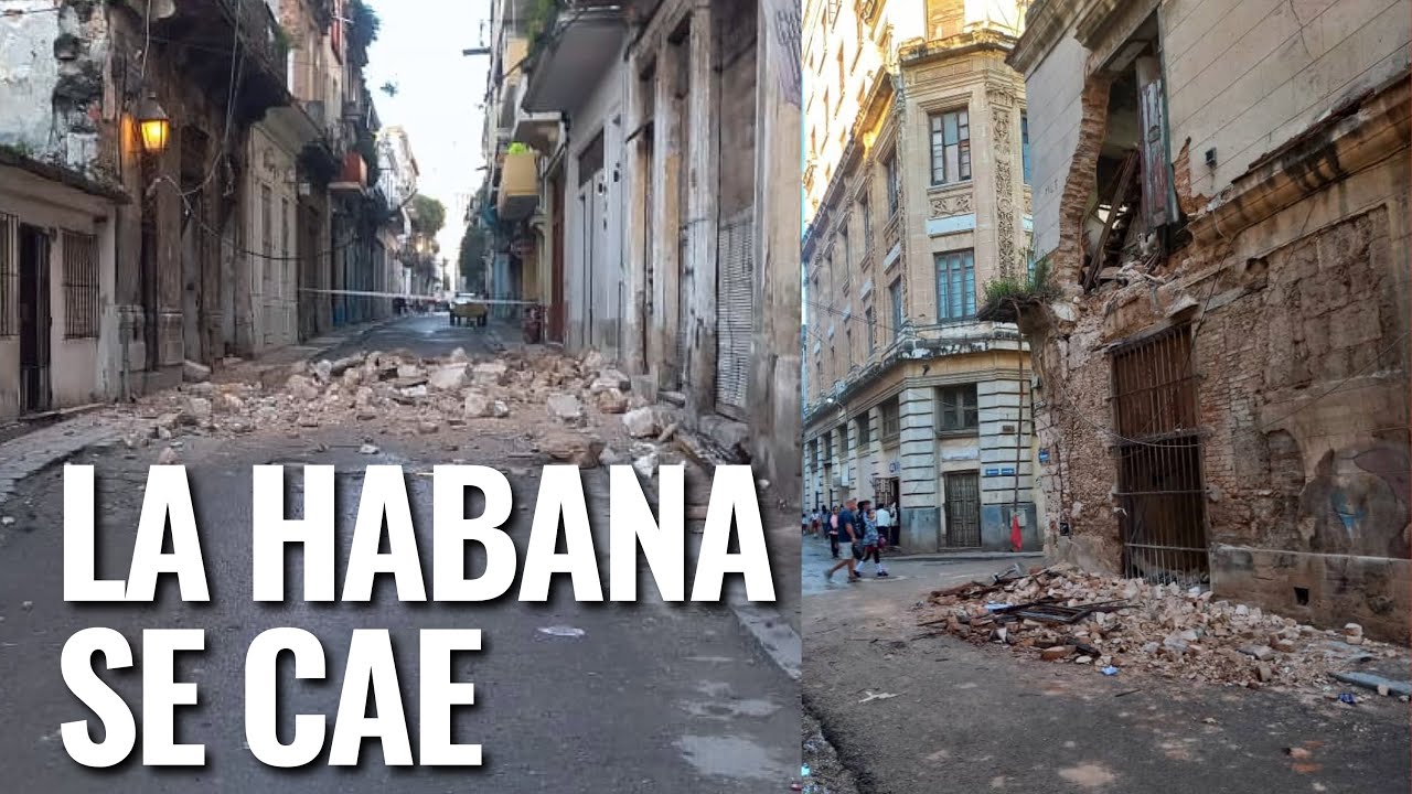 La Habana se cae a pedazos: dos derrumbes en menos de 24 horas