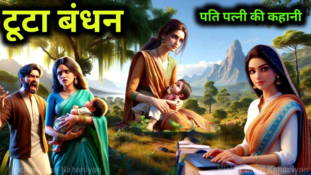 टूटा बंधन। पति-पत्नी की कहानी। emotional story_Vichar Bhari Kahaniyan #story #hindikahanian #duet
