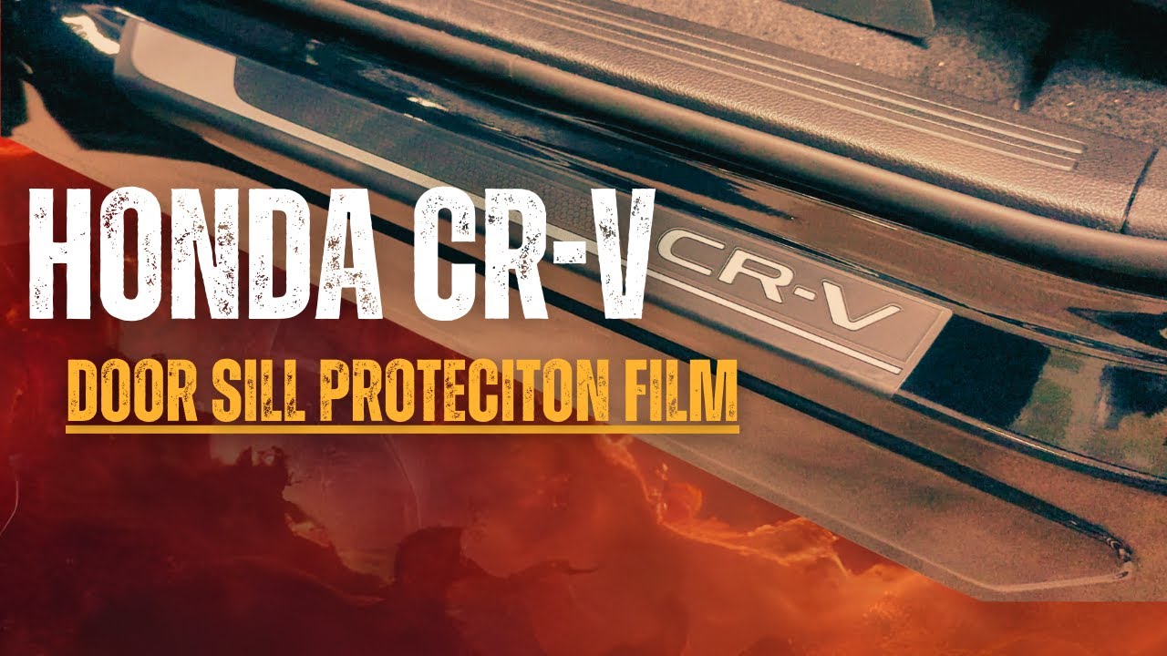 Door Sill Protection Film Install & Review - Honda CR-V 2023 - 2024