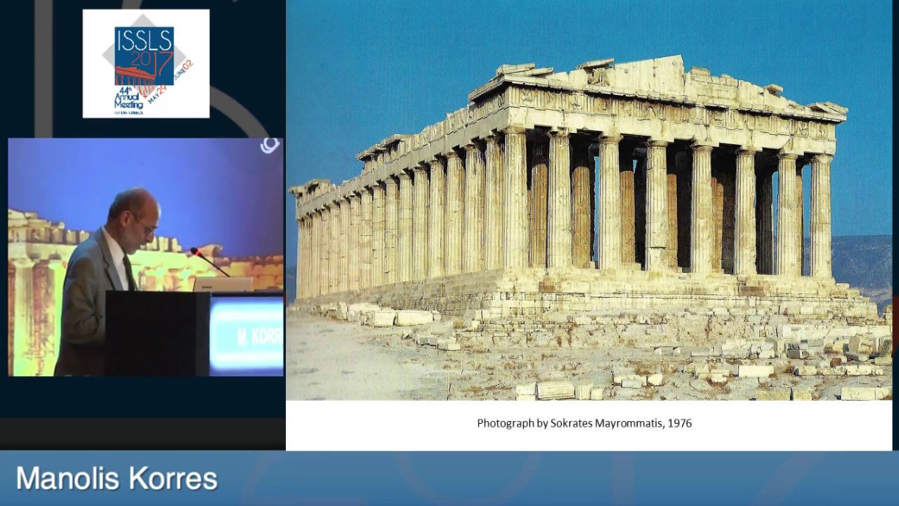 Professor Manolis Korres - 