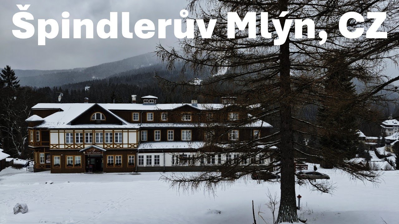 Špindlerův Mlýn - Spindlermühle / Snowy Village Impressions in 4K