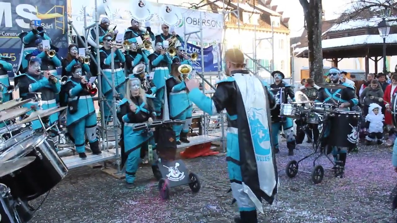 Les Gouilles Agasses Le Mouret Fasnacht Bulle 11.2.2023