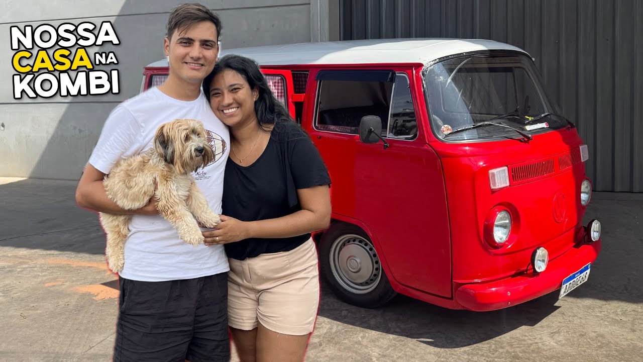 TOUR pela KOMBI MOTORHOME ARTESANAL mais incrível do BRASIL