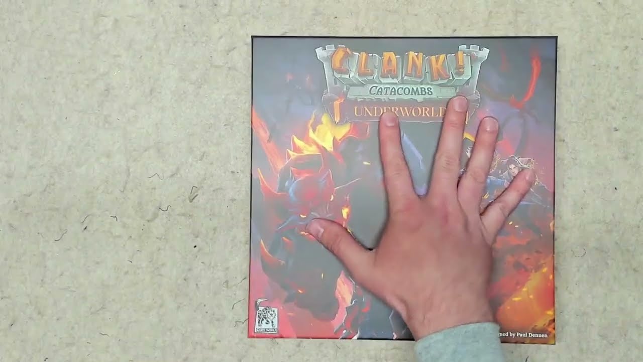Unboxing - Clank! Catacombs Underworld