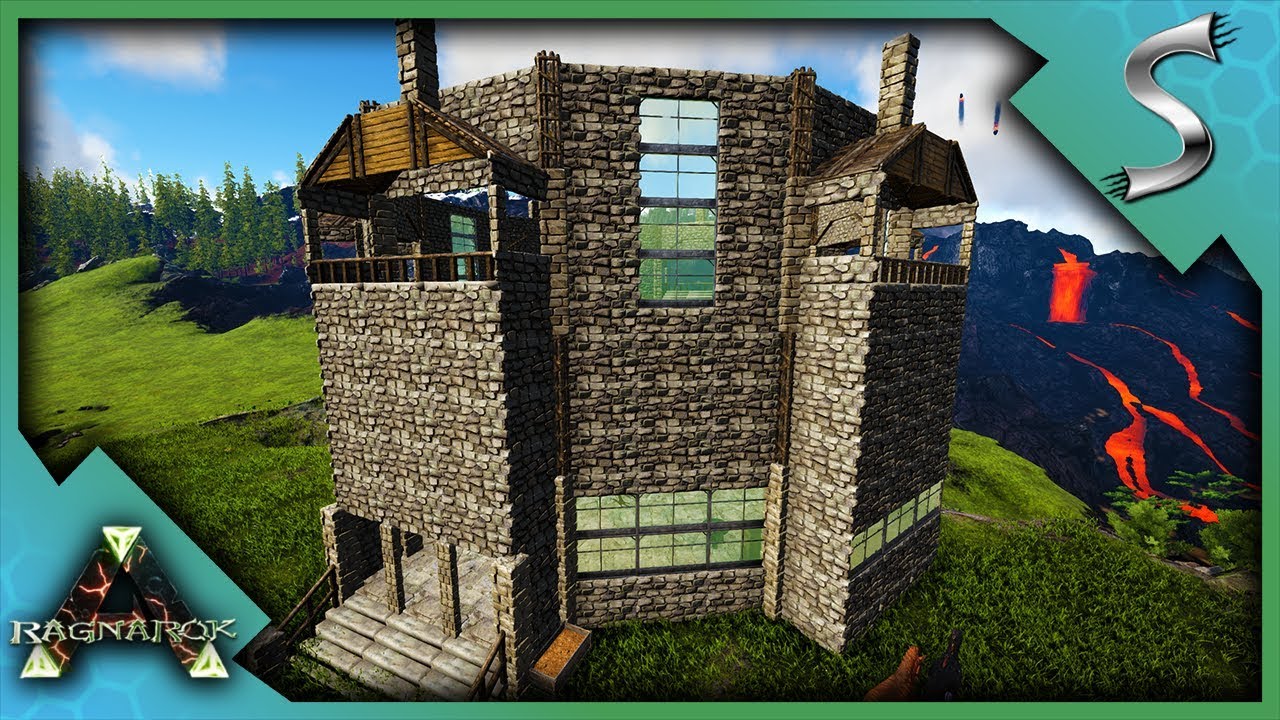 BUILDING OUR BASE IN THE HIGHLANDS! - Ark: Survival Evolved [Cluster E8]