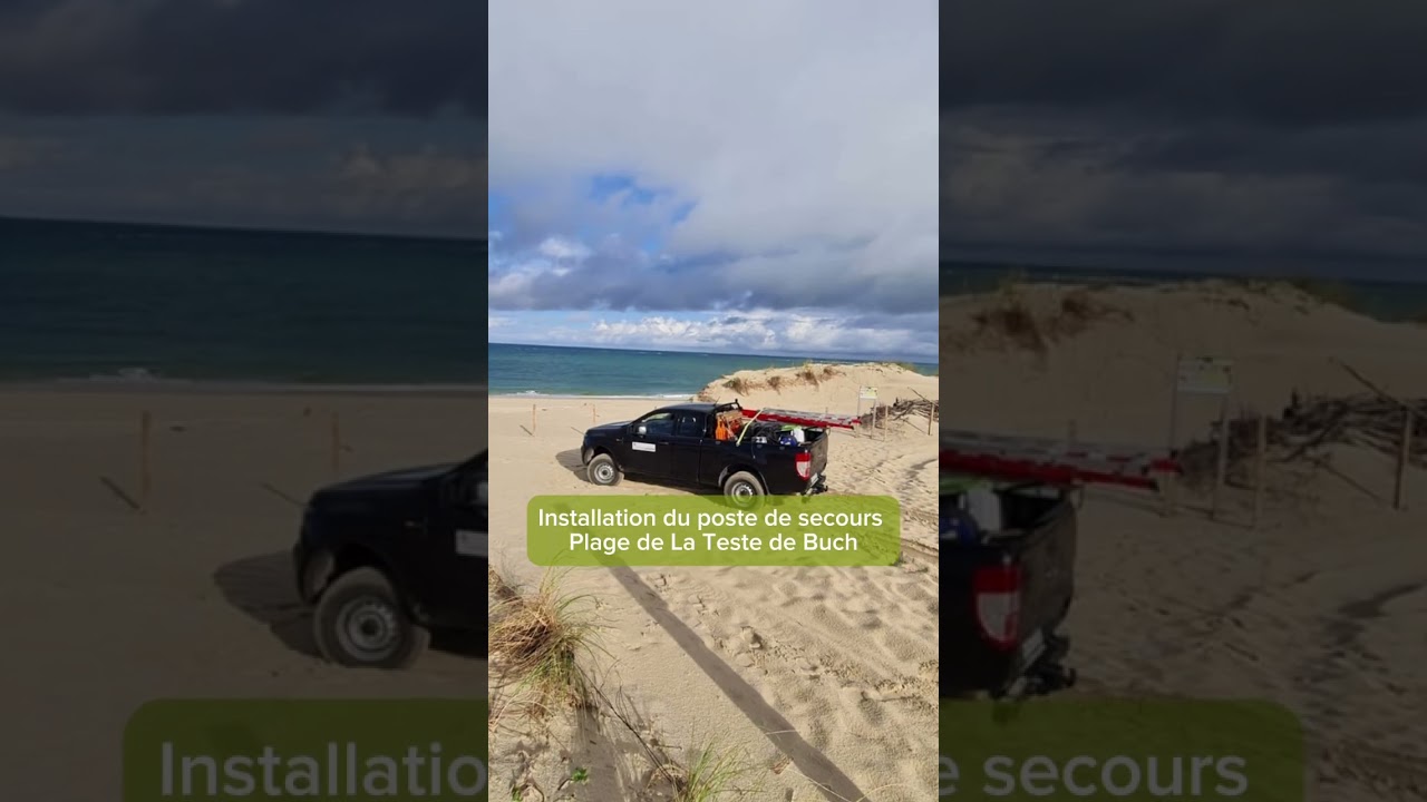 Poste de secours L&egrave;ge Cap-Ferret en pin maritime