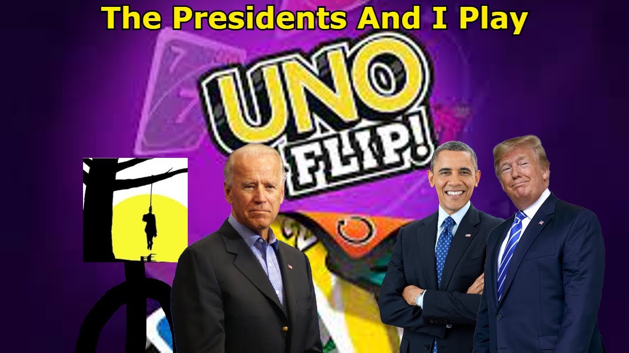 The Presidents And I Play UNO Flip