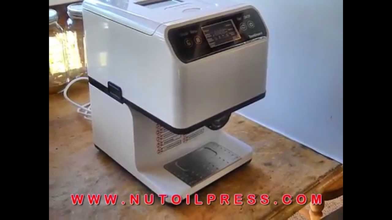 The Elegant Deluxe Automatic Nut & Seed Oil Press ~  TRUE Cold Press Expeller ~  www.nutoilpress.com