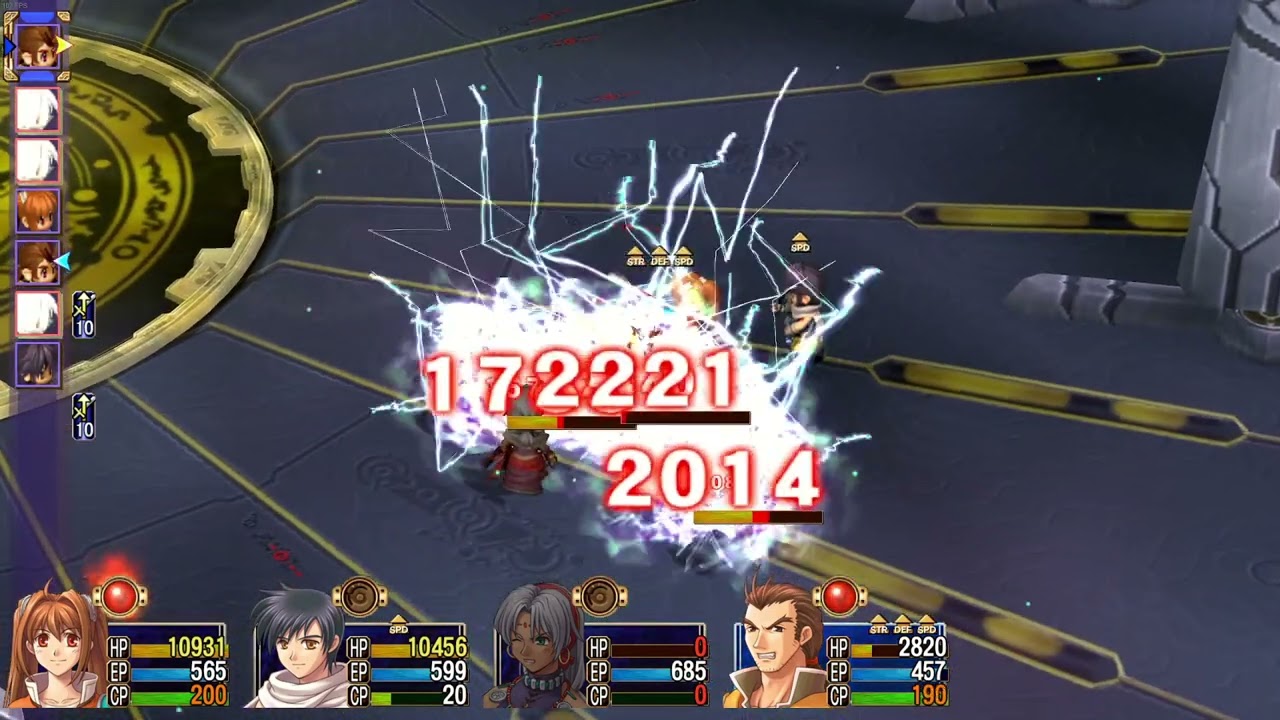 Trails in the Sky Second Chapter FINAL BOSS - Loewe Weissmann and Angel Weissmann Ending 23/23 PC