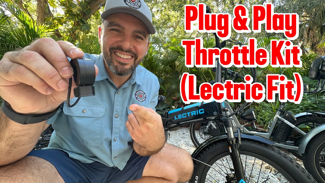 Комплект для электровелосипеда Lectric Plug & Play с рычагом газа &mdash; XP3.0, XP2.0, XP1.0, Trike, L...