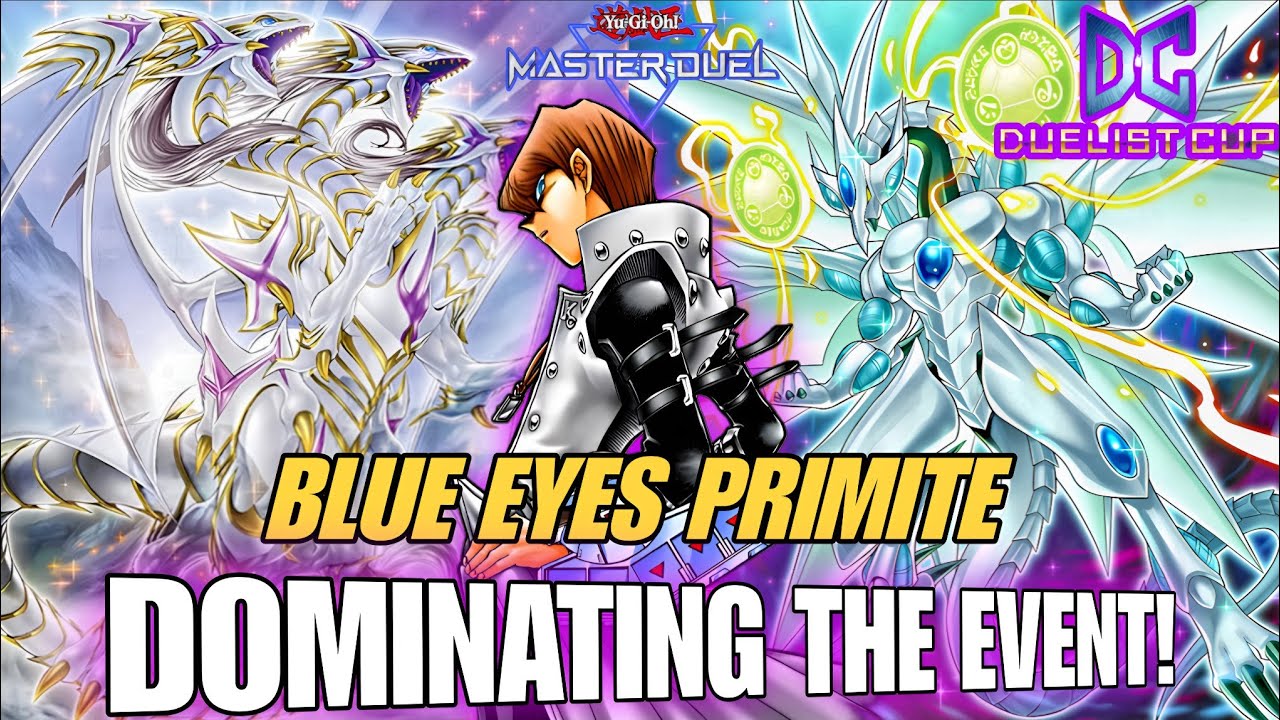 Blue Eyes Primite Deck Dominates Duelist Cup 2025!🔥 | Yu-Gi-Oh! Master Duel