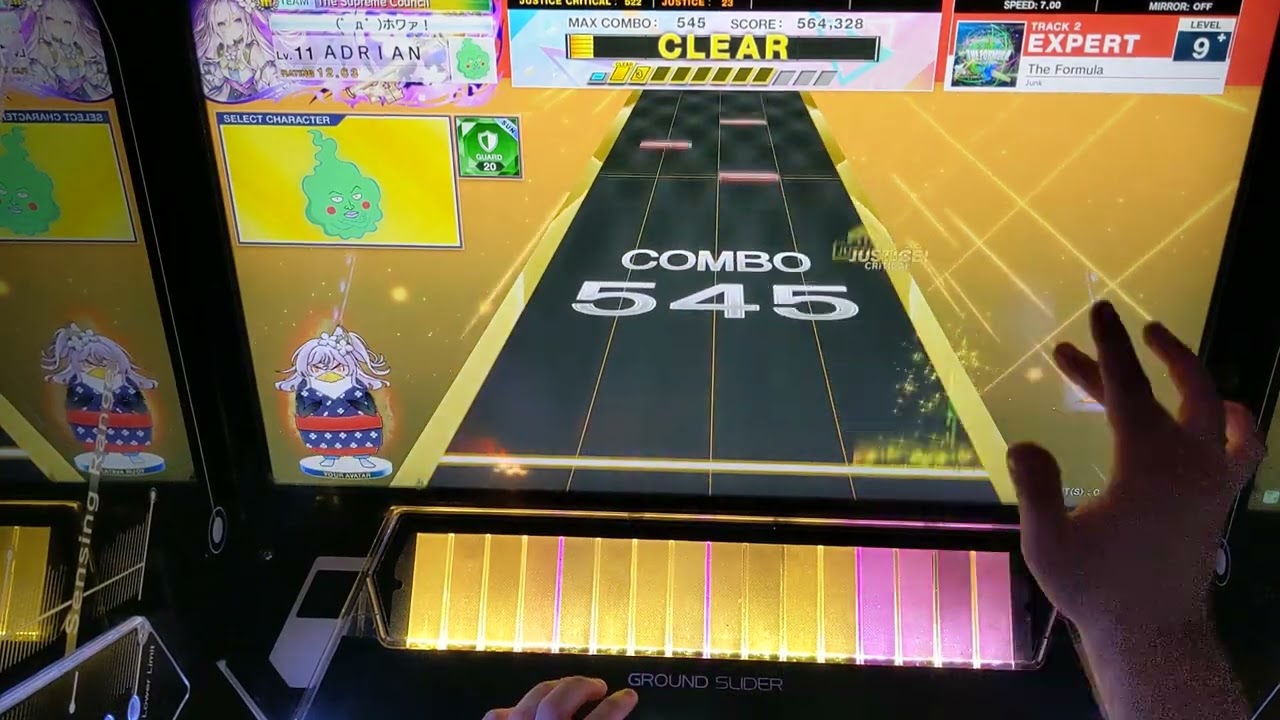 CHUNITHM LUMINOUS - The Formula [Lv. 9+ EXPERT] (SSS+ ALL JUSTICE 1,009,569)
