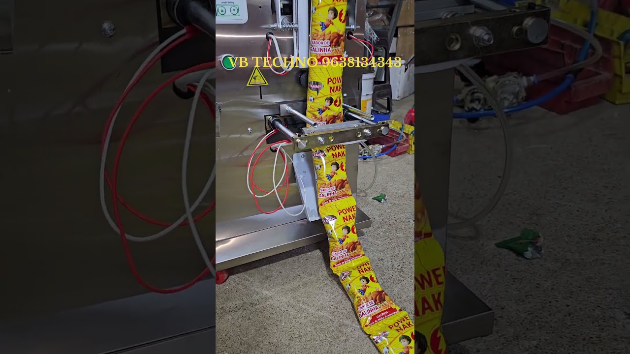 Automatic Pouch Packing Machine With Nitrogen Flushing