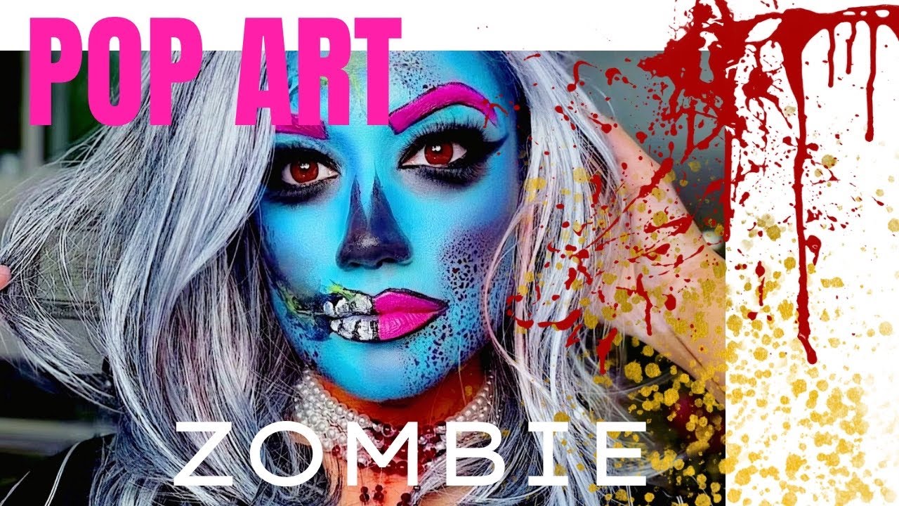 Pop Art Zombie (part 1 of 3 Halloween series)