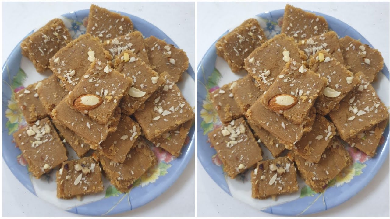 Aate ki Barfi Recipe | Sukhdi | Wheat Barfi | Gur Papdi | Gol Papdi&nbsp;।।#shorts #ytshorts #shortvideo