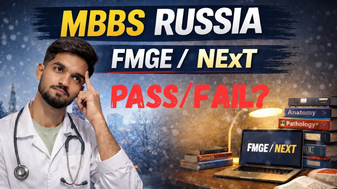 Russia MBBS Students ke liye FMGE / NExT Preparation | 3rd  Year se Start karo 🩺🥼#mbbs #mbbsabroad 