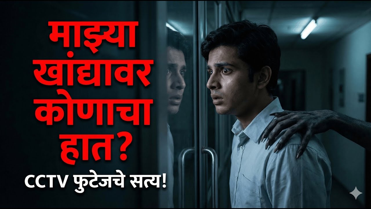 CCTV फुटेज बघून माझ्या पायाखालची जमीन सरकली! 📹😨 | Real Office Horror Story in Marathi | Abhas
