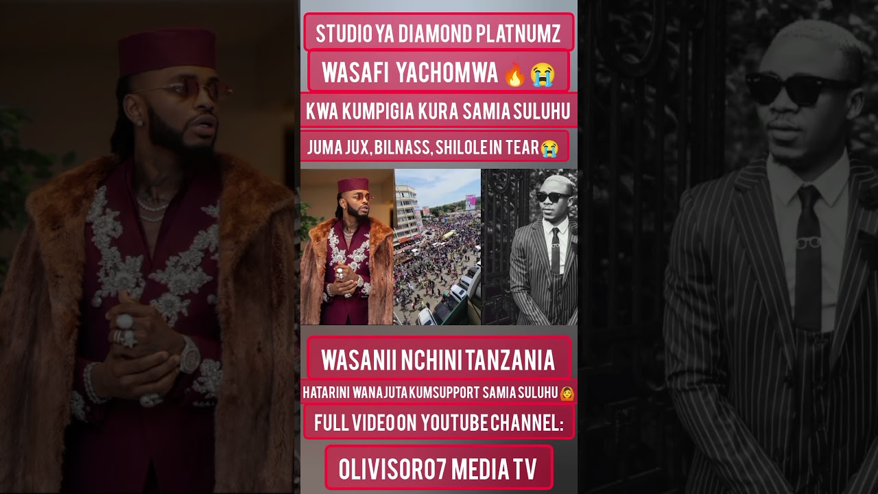 🚨studio ya diamond platnumz WASAFI yachomwa akipiga kura samiasuluhu🙆wasanii nchini Tanzania 😭😭