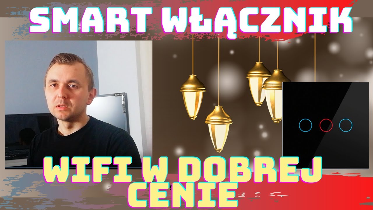 🔴 Jak podłączyć włącznik podwójny wifi? Prezentacja łącznika sterowanie wifi inteligentny dom