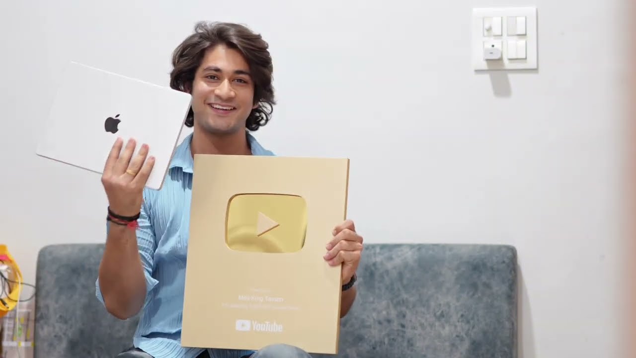 finally I Got Golden Play Button ▶️ | Tarunn Namdev | Tarunn ke Vlogs