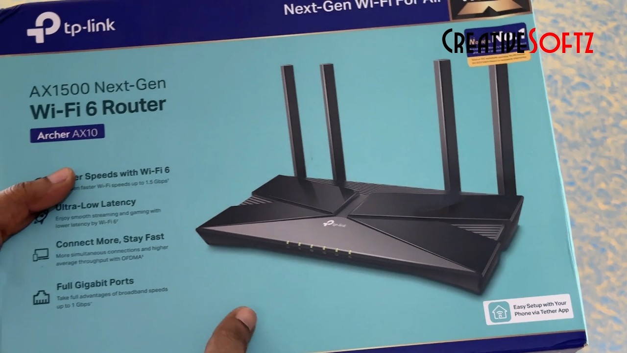 Обзор роутера TP-Link AX10 WiFi 6 | Тест скорости, настройка и реальные характеристики