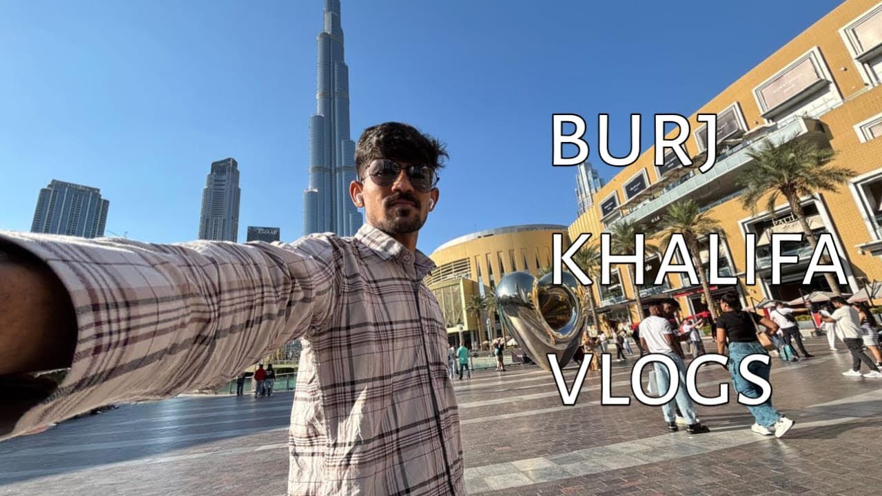 Burj Khalifa in Dubai vlogs ❤️🇦🇪