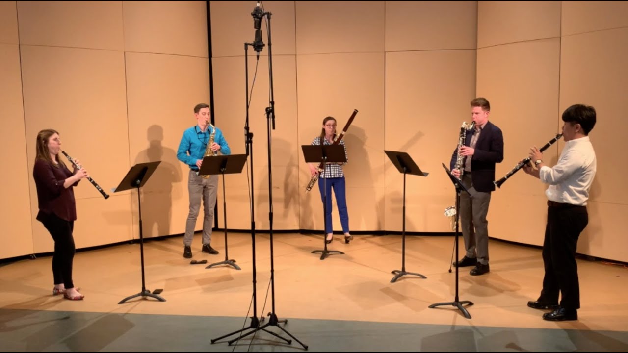 Waldszenen Op. 82 (selections) by Robert Schumann (arr. Hekkema for reed quintet)