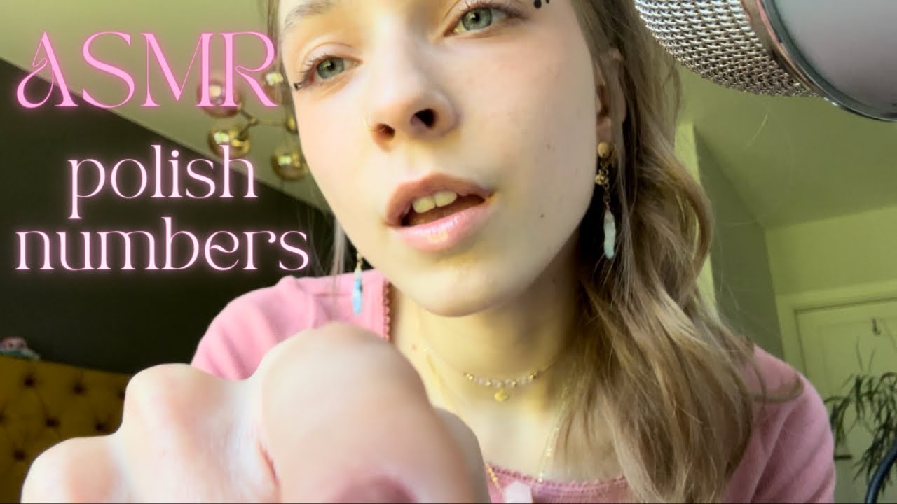 ASMR • polish numbers lesson ✨🔢 (soft spoken)