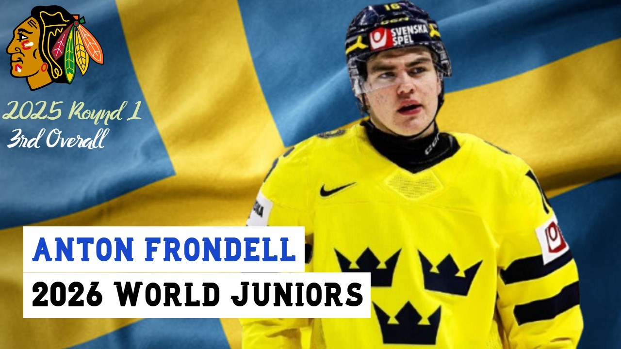 Anton Frondell (#16) WJC Highlights 2026