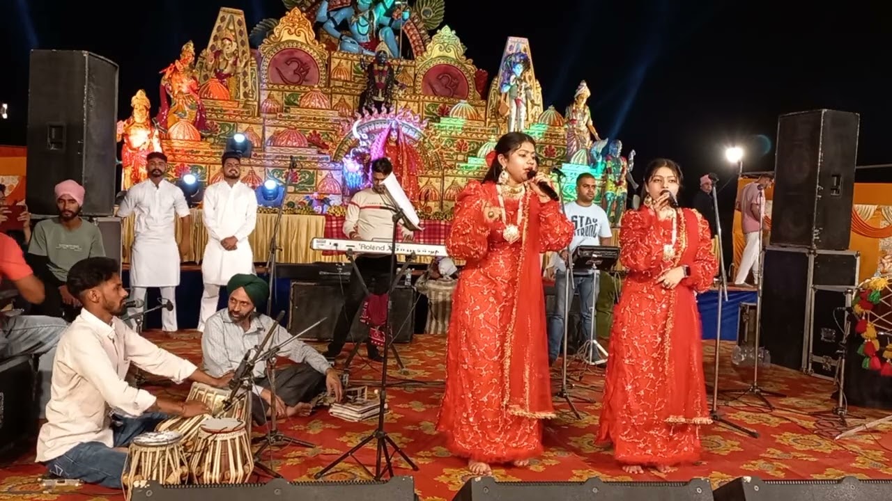 Dhiman Sister live jagran || samrala || suraj rai a vlogs