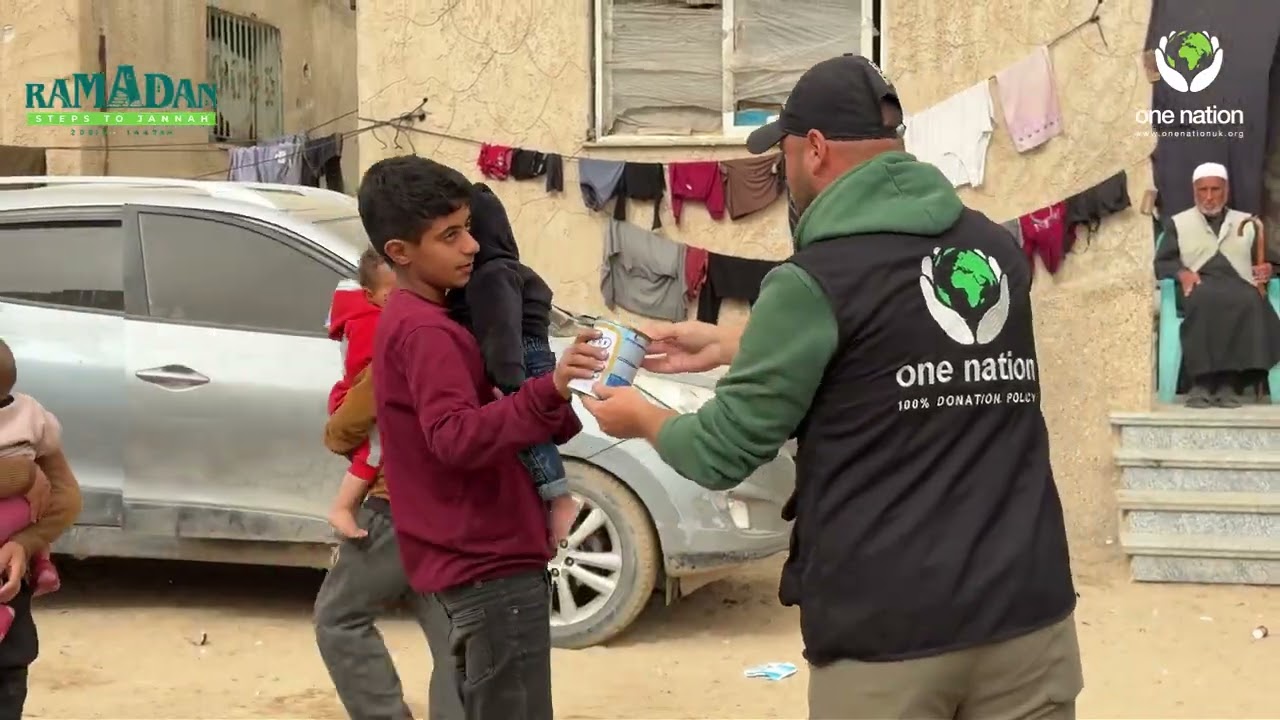 Gaza Baby Milk Distribution