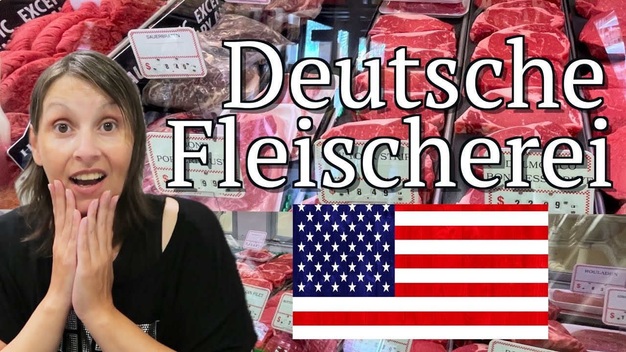 🇺🇸 Einkaufen Deutsche Fleischerei / Metzgerei in den USA - USA Auswanderer VLOG