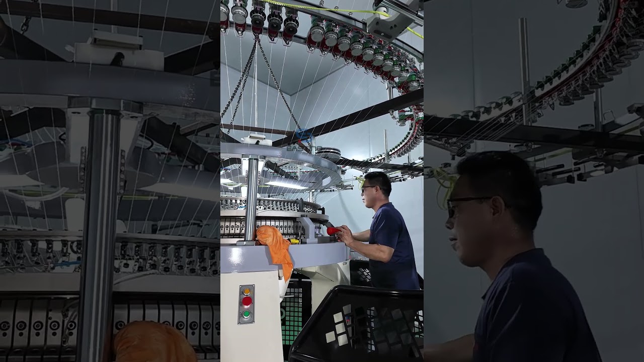 Automatic Single Jersey Circular Knitting Machine#circularknittingmachine