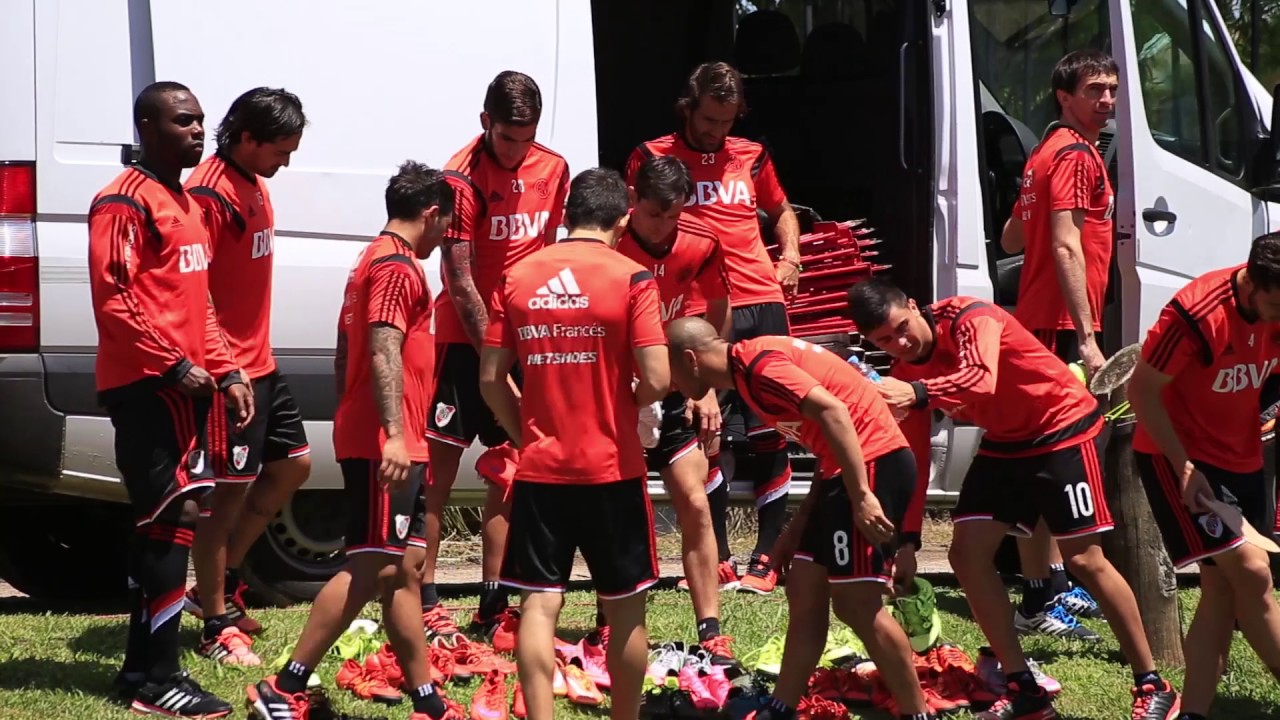 El entrenamiento de River en Cardales