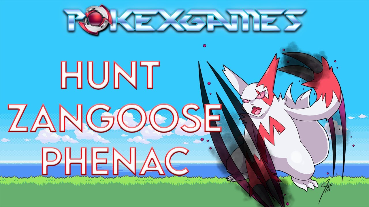 PXG - Hunt Zangoose 🏹 Phenac City - 170+