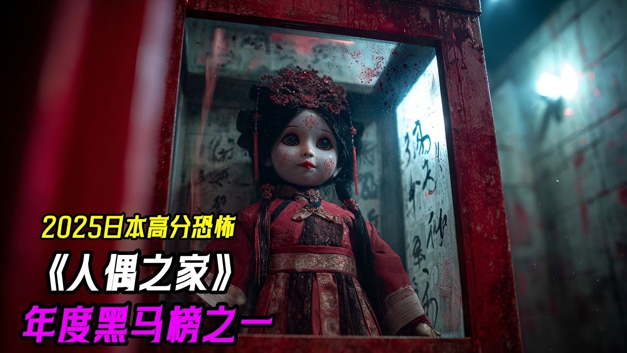 2025最新日本高分恐怖大片《人偶之家》，年度黑馬必看恐怖榜NO.1，供奉鬼娃娃全程高能刺激