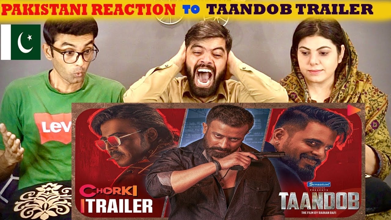 Taandob Official Trailer Reaction | Pakistani Reaction on Shakib Khan Dhallywood Movie 💥