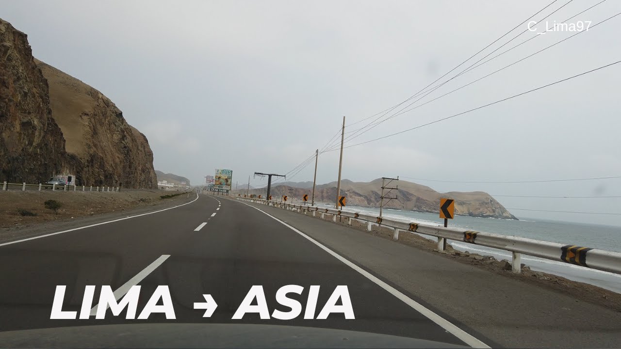 Desde Lima hasta el Boulevard de Asia por Panamericana Sur 120 km fastmo