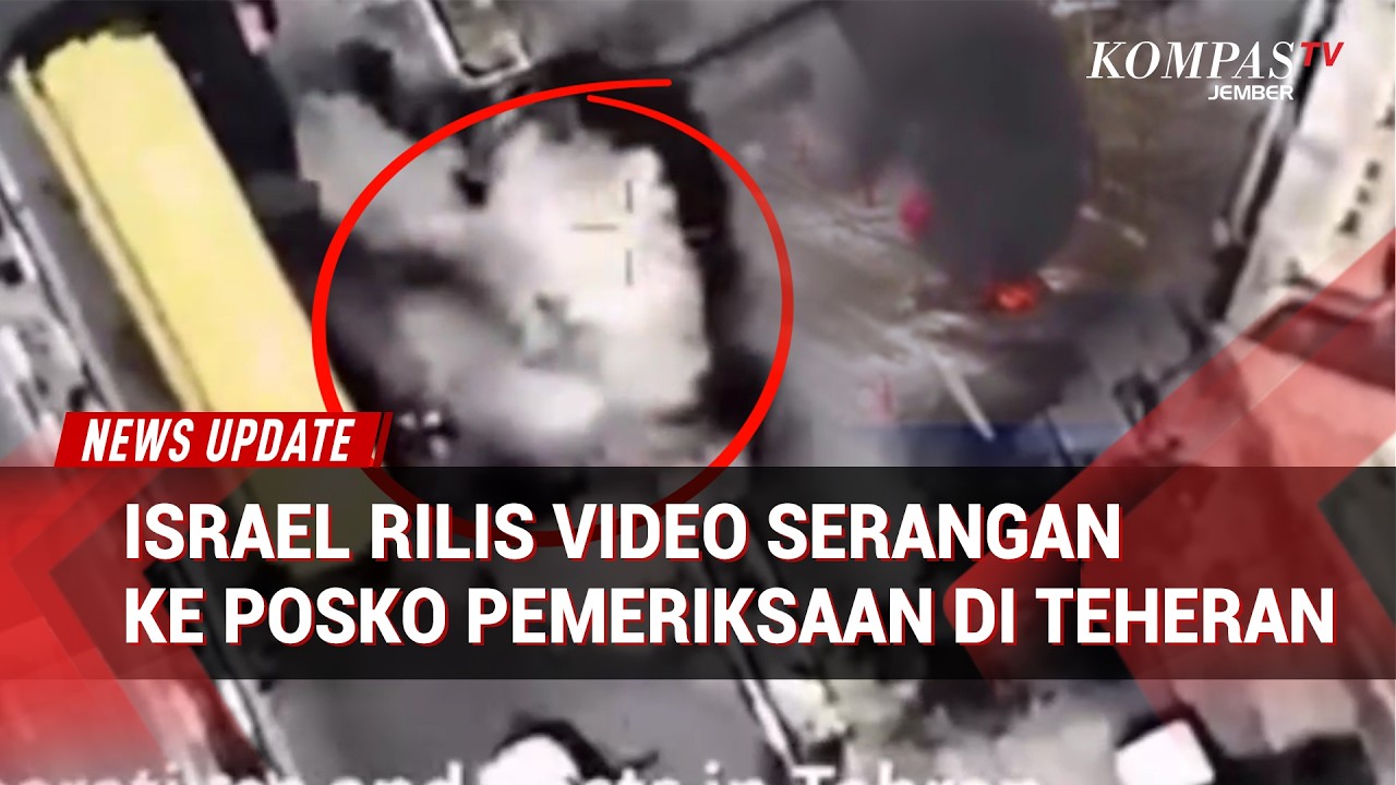 Perang Berlanjut! Israel Rilis Video Serangan ke Pos Pemeriksaan di Teheran!