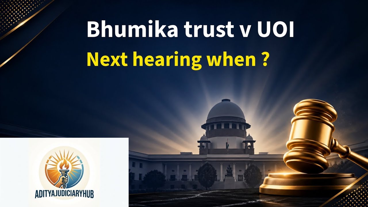 Bhumika Trust vs Union of india Big Update! ⚖️ 3 Year Practice Rule Kab Hatega? Next Hearing Date?