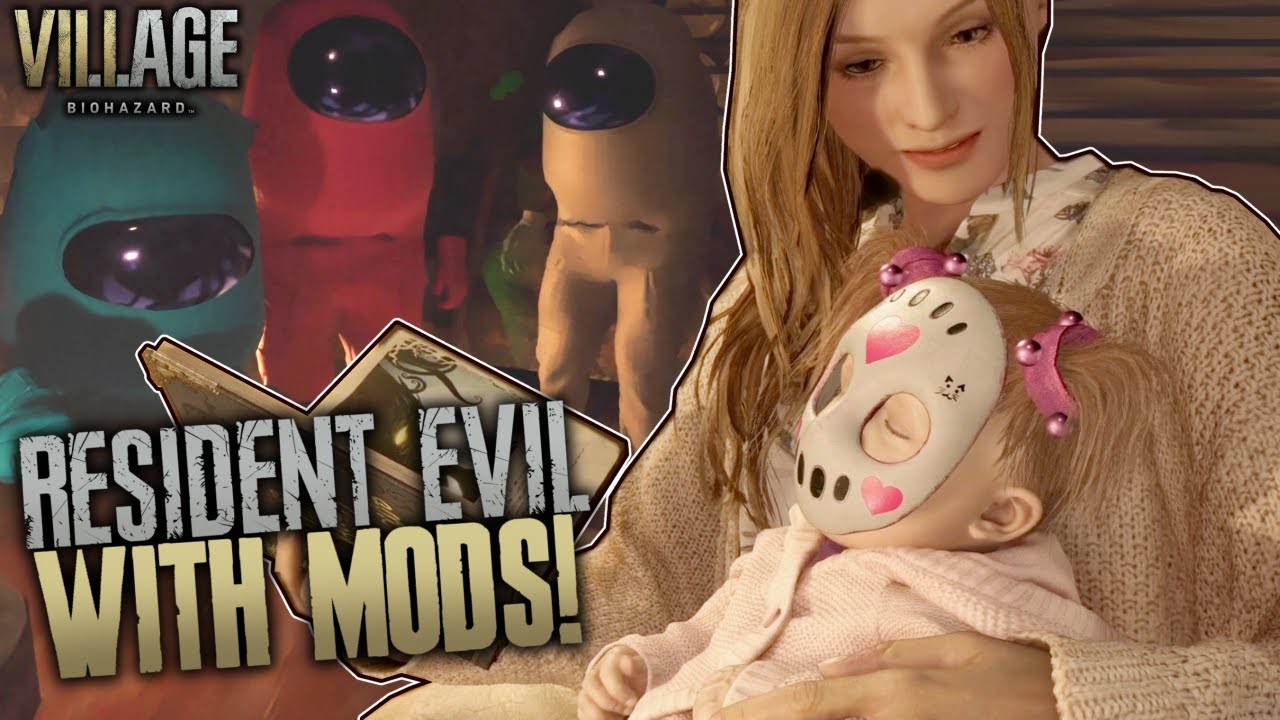 BABYLIRIOUS И СРЕДИ МОДОВ США! - Resident Evil Village: Часть 1 (с модами)