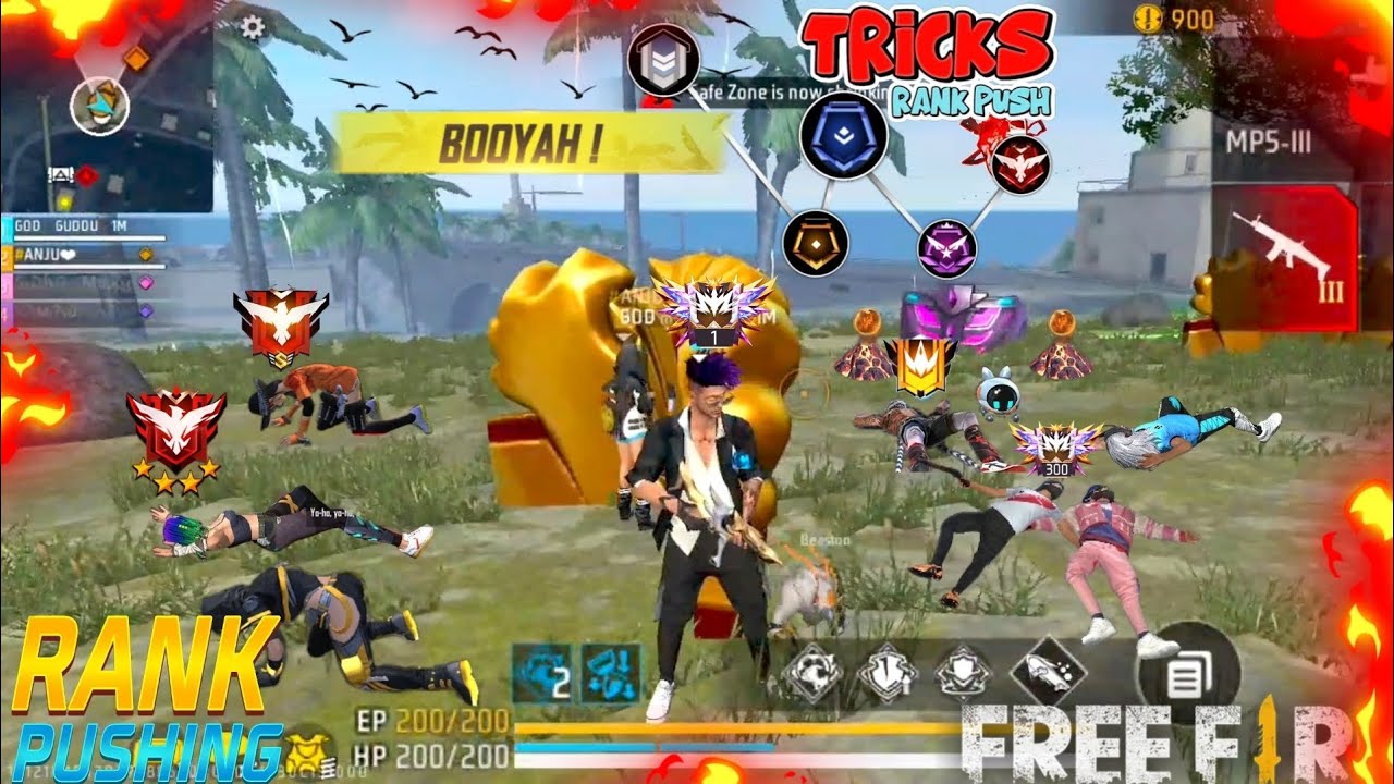 Free fire 🤯 Grandmaster push For Rank Pushing ? || Br Rank Pushing Tips & Trick || Free Fire