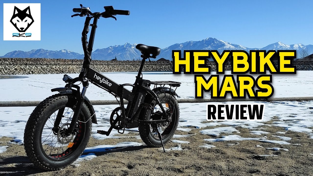 Обзор HeyBike Mars! Универсальный складной электровелосипед с широкими шинами
