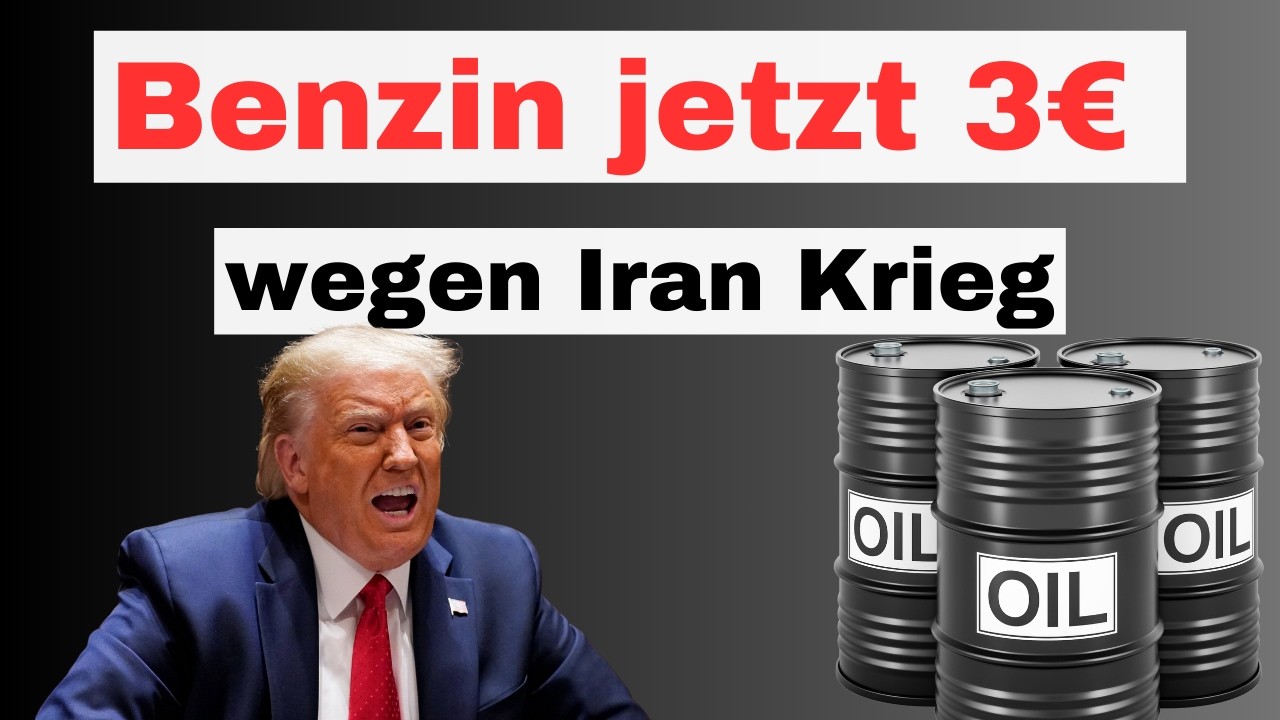 Wegen Iran Krieg - Öl und Gas Preise explodieren! Benzin bald 3 Euro? 
