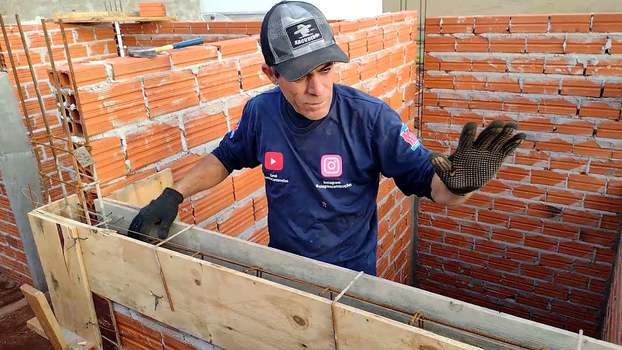 Porque não uso treliça em vergas de janelas ??