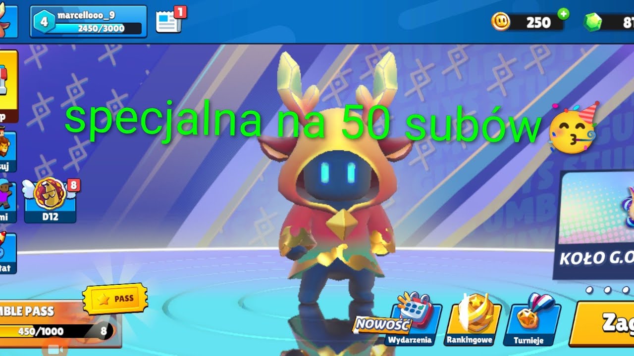 Specjalna 50 subów ze stumble guys