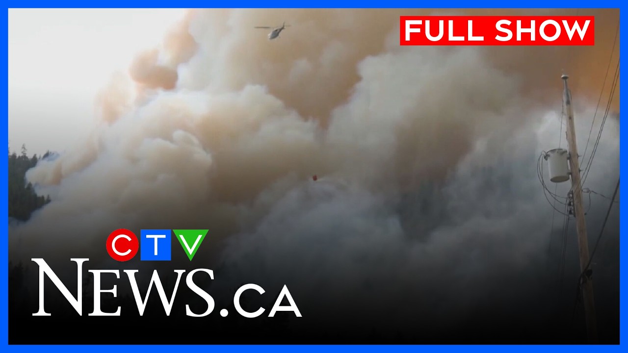Угроза лесных пожаров растет | CTV News Vancouver в 18:00 от 14 июля 2026 года