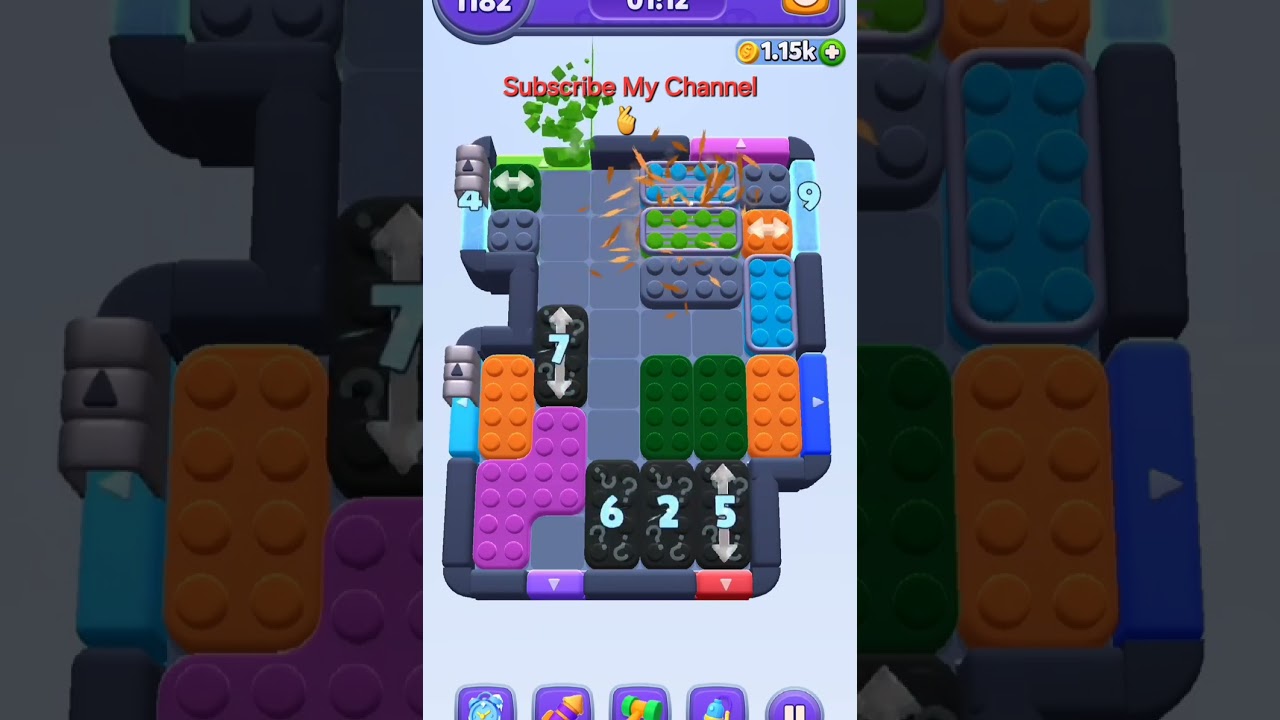 Color Block Jam Level 1182🙌