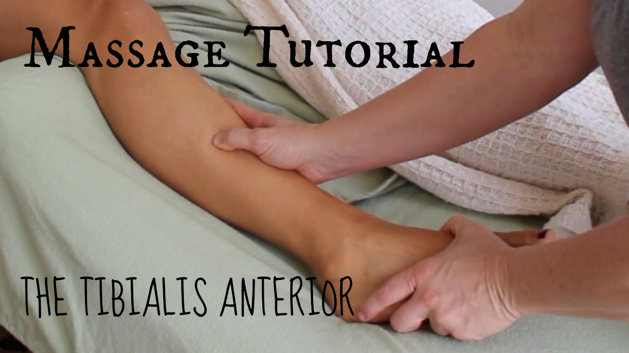 Massage Tutorial: Tibialis Anterior (SHIN SPLINTS!!)
