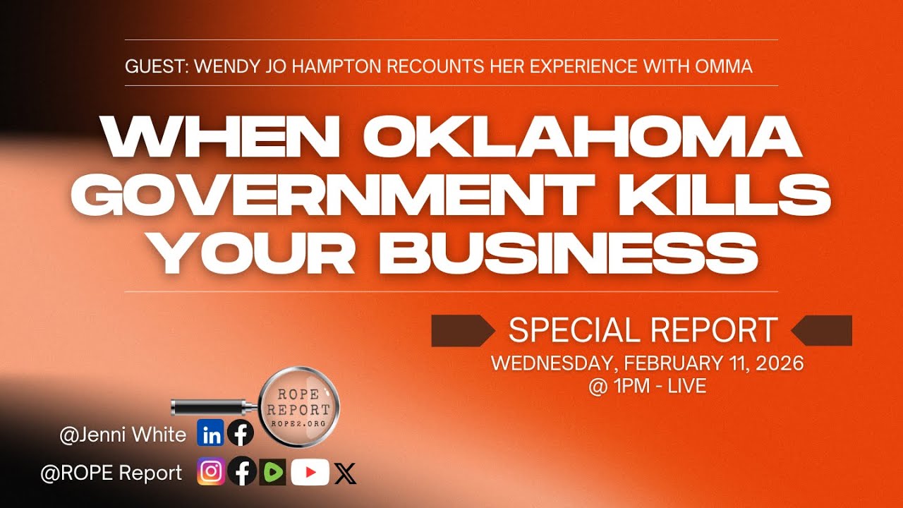 When Oklahoma Government Kills Your Business